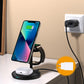 Choetech 3in1 induktive Ladestation iPhone 12/13/14, AirPods Pro, Apple Watch schwarz (T585-F)