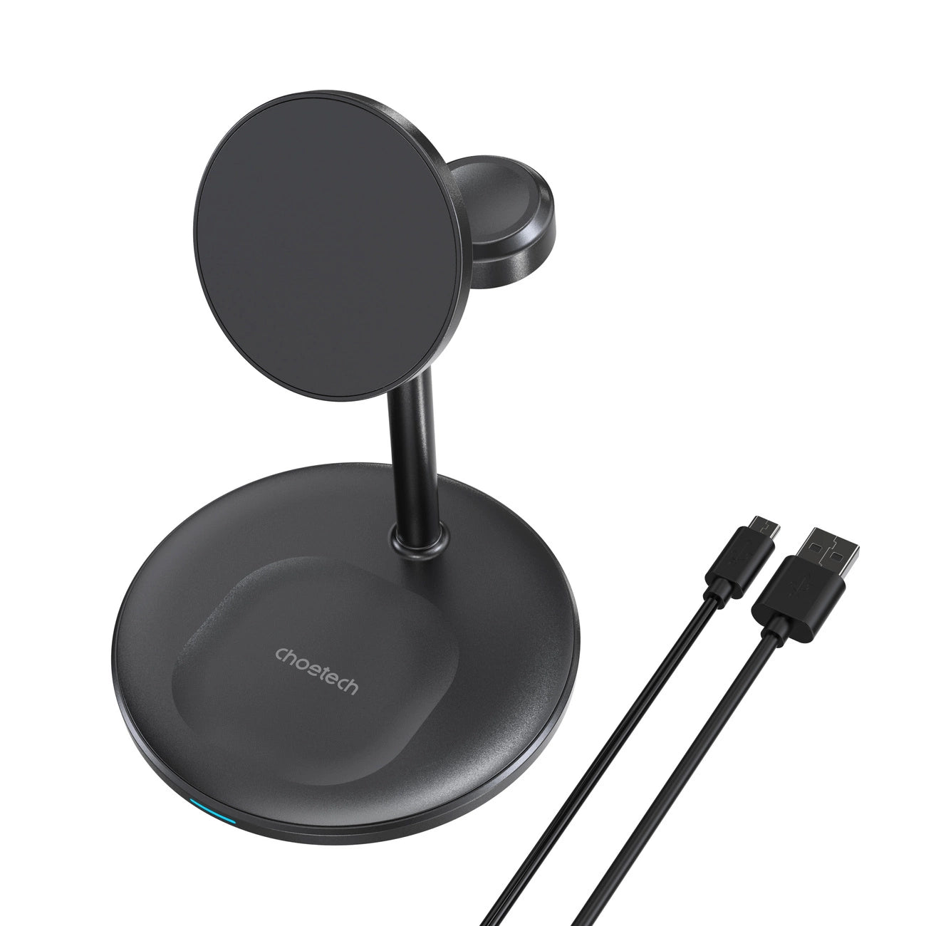 Choetech 3in1 induktive Ladestation iPhone 12/13/14, AirPods Pro, Apple Watch schwarz (T585-F)