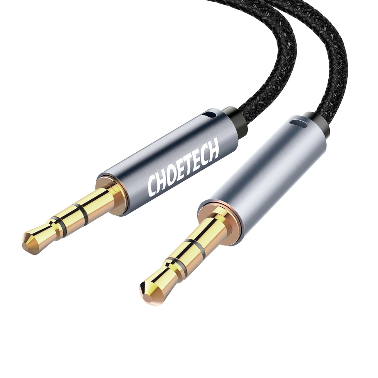 Choetech AUX002 Kabel 3,5 mm Miniklinke (männlich) / 3,5 mm Miniklinke (männlich) 1,2 m – schwarz