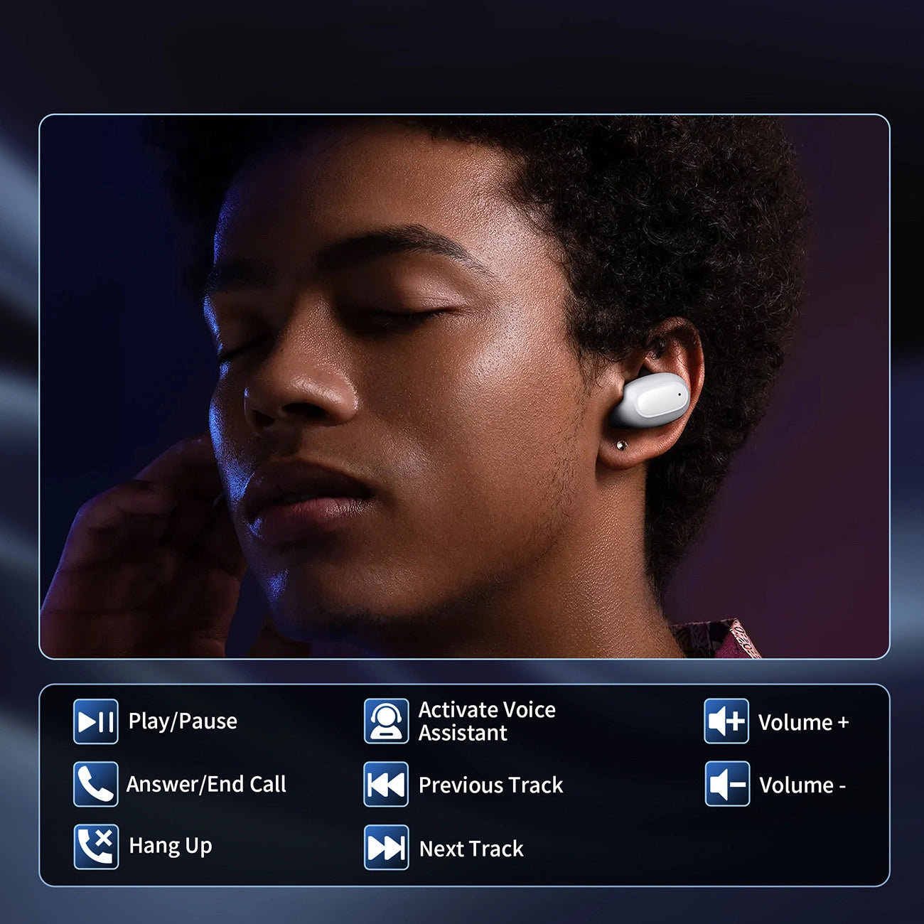 Choetech MEMS kabellose TWS Bluetooth 5.3 Kopfhörer – weiß