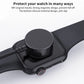 Choetech T319 MFI 5W kabelloses Ladegerät für Apple Watch + USB-C-Kabel – Schwarz