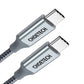 Choetech XCC-1002-GY USB-C – USB-C PD QC-Kabel 100 W 5 A 480 Mbit/s 1,8 m – Grau