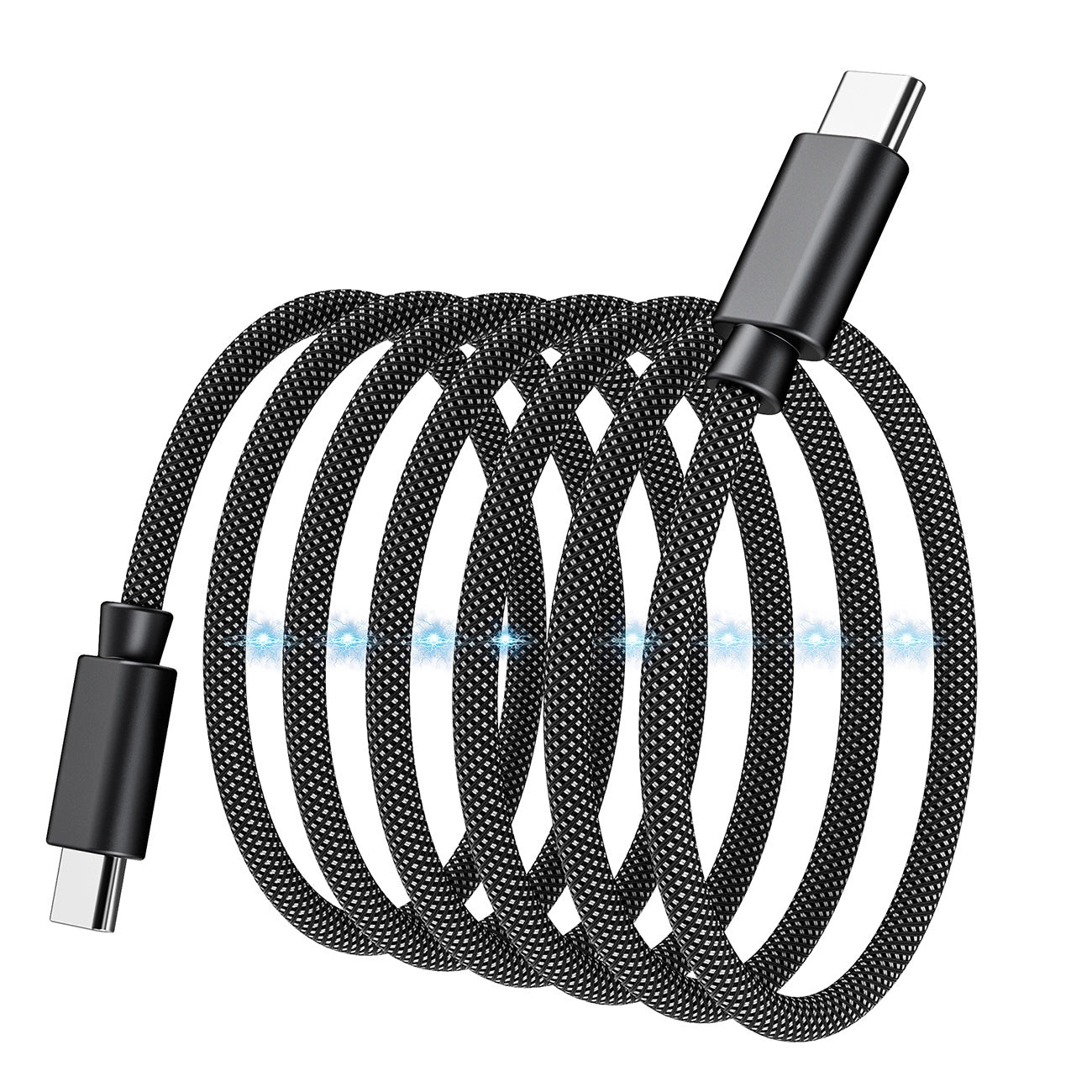 Choetech XCC-1052 100W USB-C Magnetkabel 1,2m - Schwarz