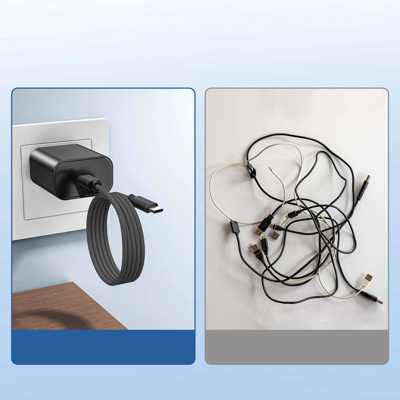 Choetech XCC-1052 100W USB-C Magnetkabel 1,2m - Schwarz