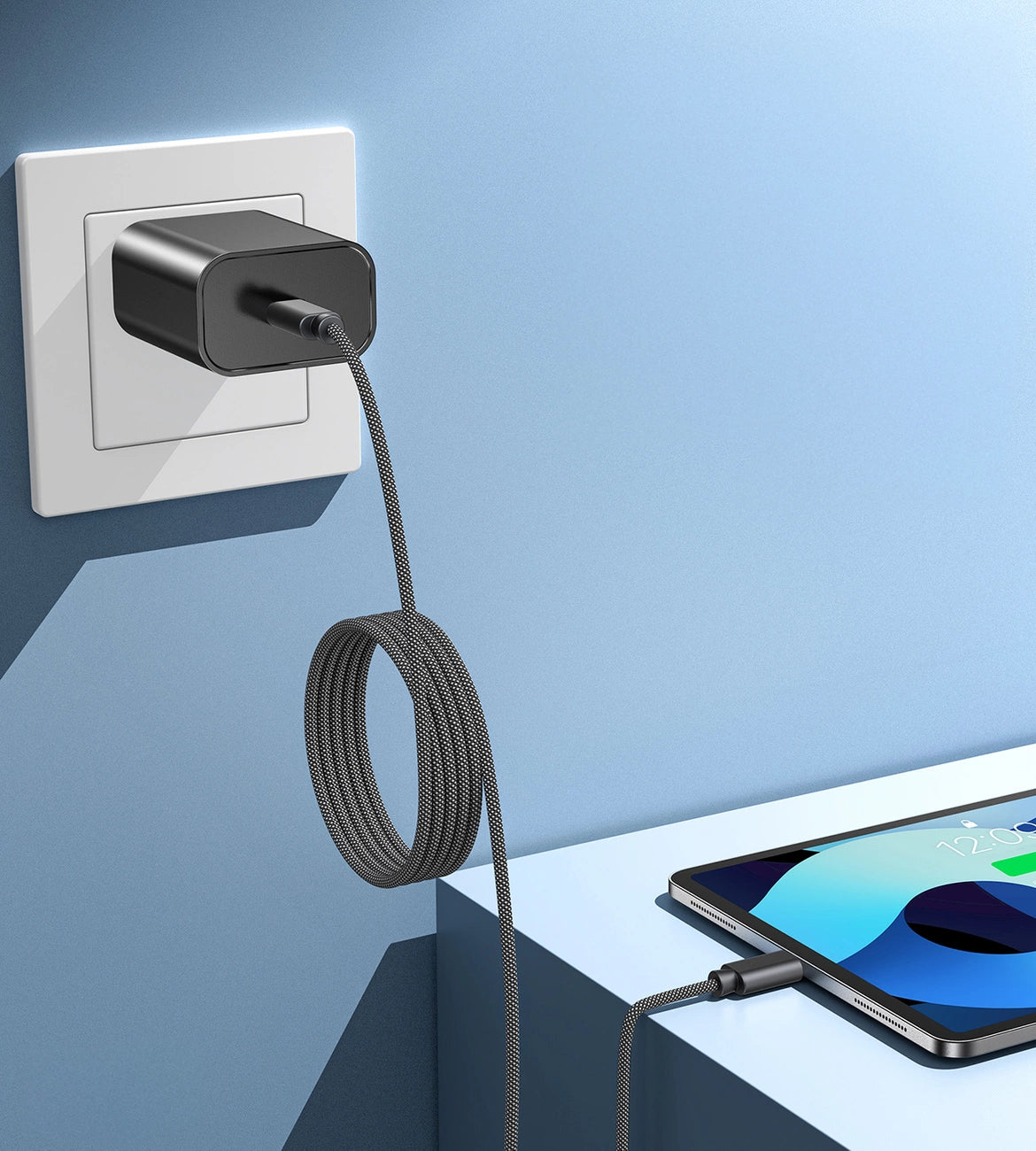 Choetech XCC-1054 240W Kabel mit Power Delivery 3.1 USB-C magnetisch 1,2m – Schwarz