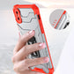 Crystal Ring Case robuste Kickstand TPU/PC Panzer Handyhülle Hard Case für iPhone XS Max rot