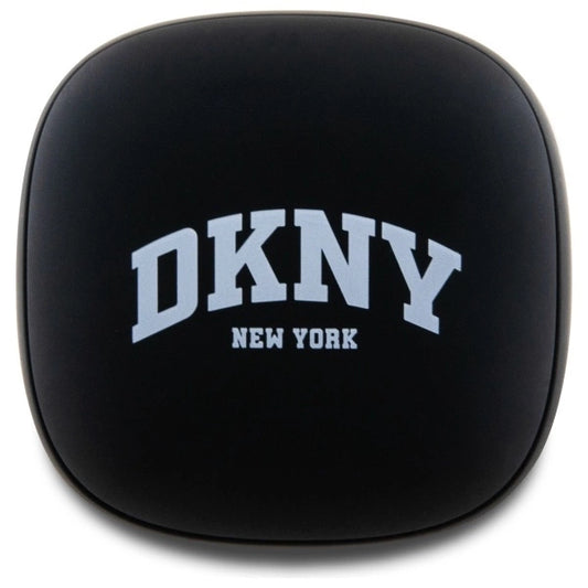 DKNY TWS BT 3D Rubber Matte Finish Bluetooth-Kopfhörer – Schwarz
