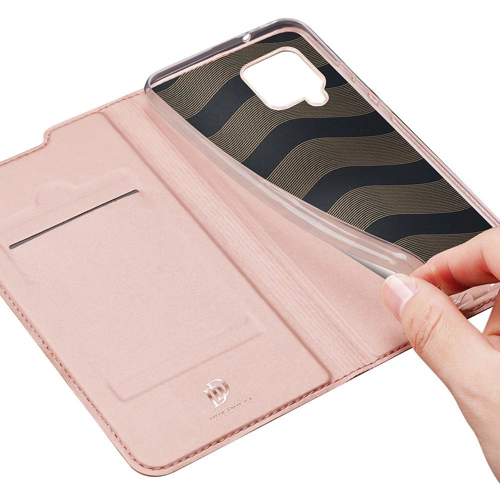 DUX DUCIS Skin Pro booktype case schutzhülle aufklappbare hülle für Samsung Galaxy A42 5G rosa