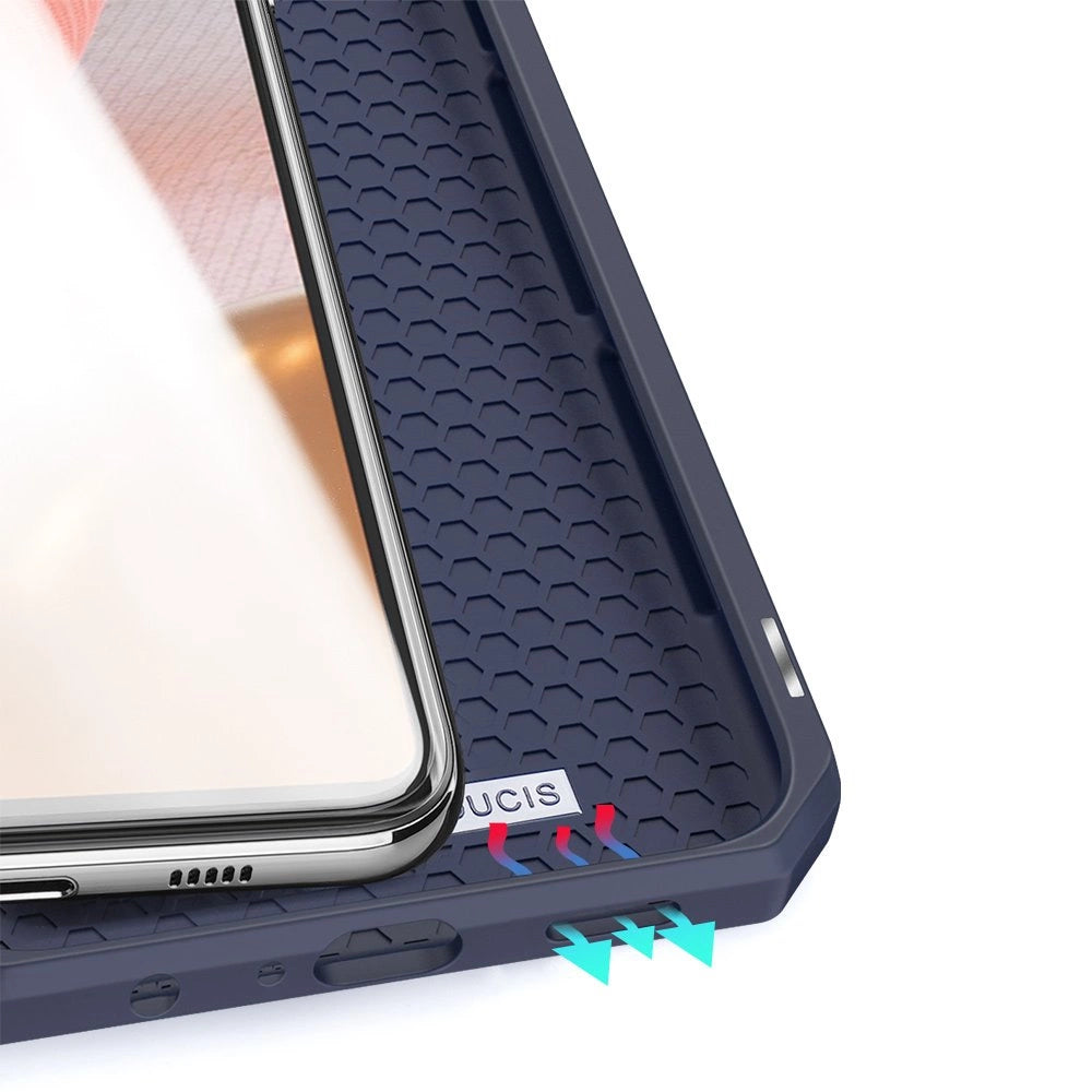 DUX DUCIS Skin X Holster Cover für Samsung Galaxy A72 4G blau