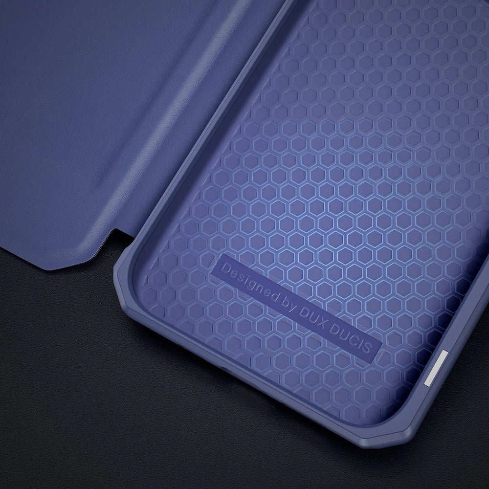 DUX DUCIS Skin X Holster Flip Cover für iPhone 13 Pro blau