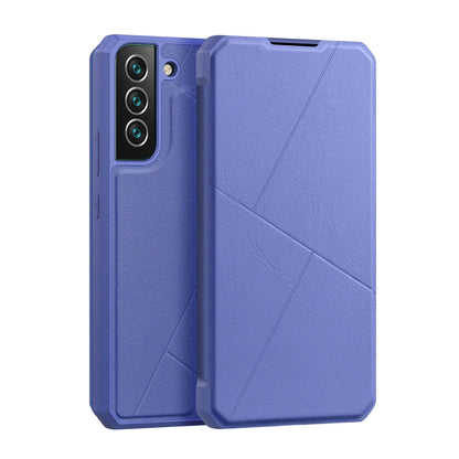 DUX DUCIS Skin X booktype case schutzhülle aufklappbare hülle für Samsung Galaxy S22+ (S22 Plus) blau