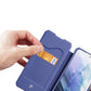 DUX DUCIS Skin X booktype case schutzhülle aufklappbare hülle für Samsung Galaxy S22+ (S22 Plus) blau
