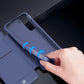 DUX DUCIS Skin X booktype case schutzhülle aufklappbare hülle für Samsung Galaxy S22+ (S22 Plus) blau
