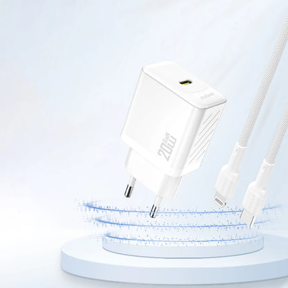 Dudao A26 PD20W GaN USB-C Ladegerät - Weiß