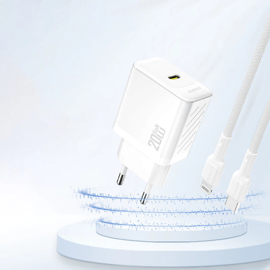 Dudao A26 PD20W GaN USB-C Ladegerät - Weiß