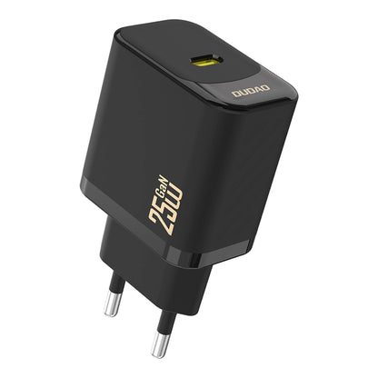 Dudao A27 25W GaN USB-C Wandladegerät - Schwarz