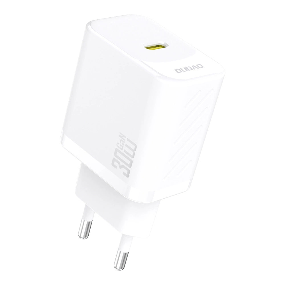 Dudao A27P 30W PD GaN USB-C Wandladegerät - Weiß