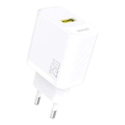 Dudao A27S 25W GaN USB-A Ladegerät - Weiß