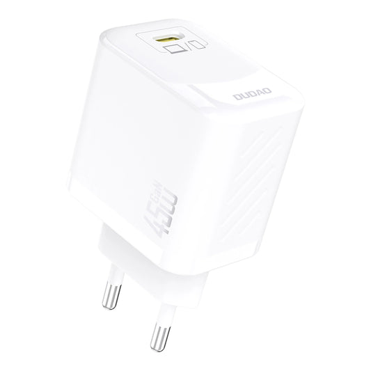 Dudao A28C 45W GaN Wandladegerät + USB-C Kabel - Weiß