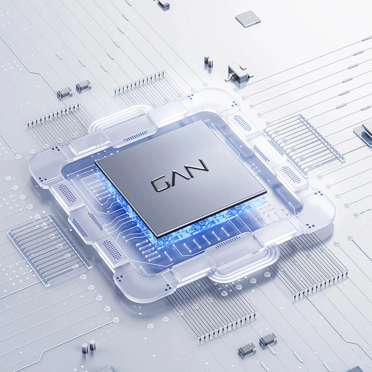 Dudao A30EUT 30W GaN-Wandladegerät USB-A / USB-C + USB-C - USB-C-Kabel - Weiß