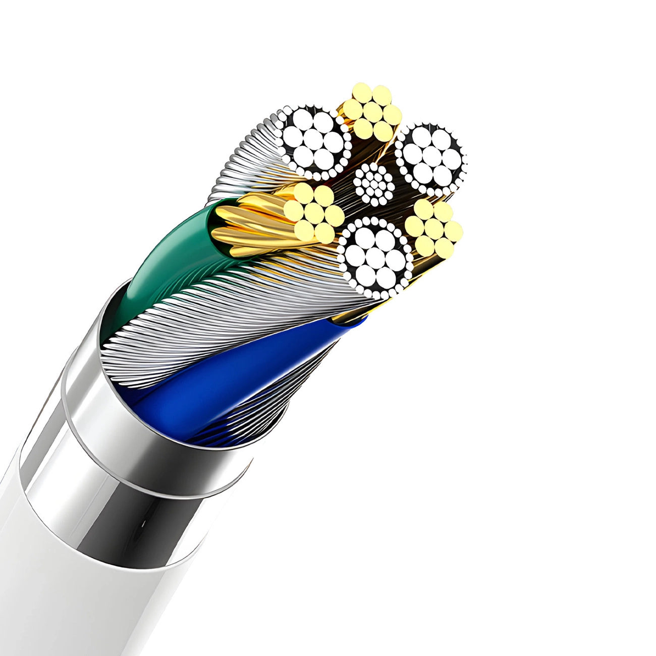 Dudao A4EU USB-A 2,1 A Wandladegerät – weiß + USB-A – Micro-USB-Kabel