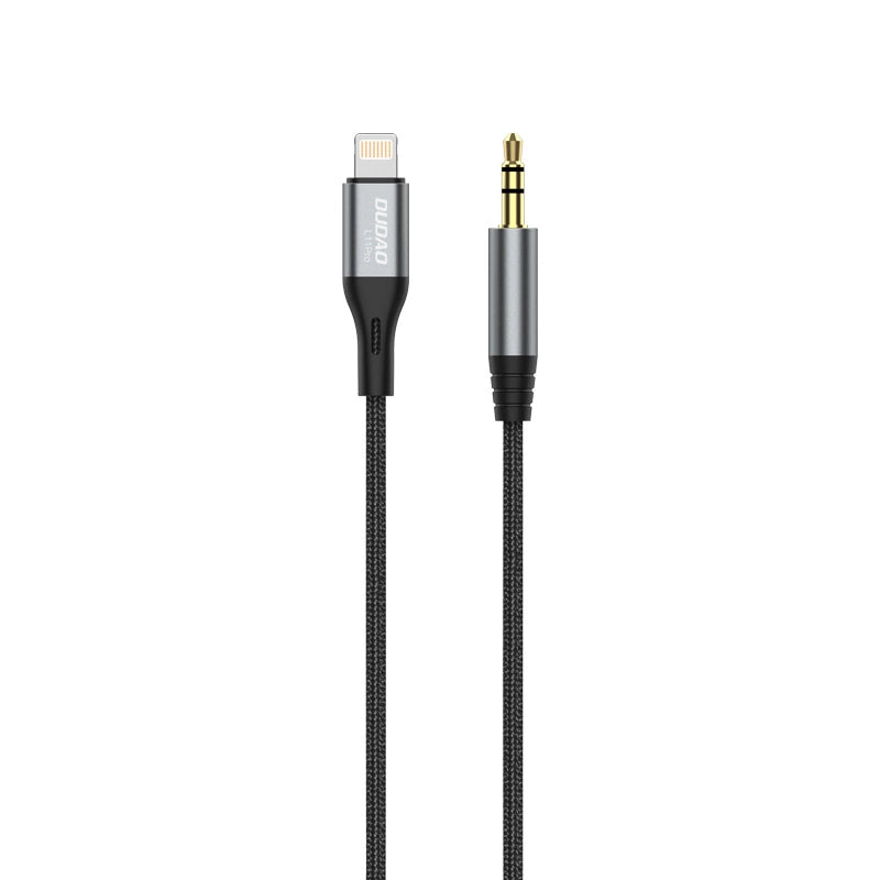 Dudao Audiokabel Lightning - Miniklinke 3,5 mm 1 m grau (L11PRO)