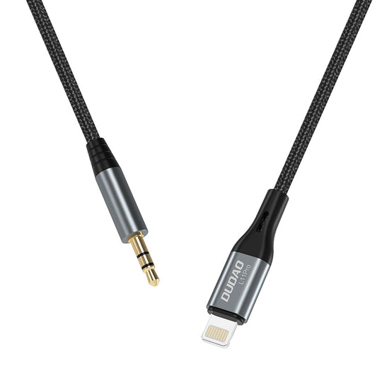 Dudao Audiokabel Lightning - Miniklinke 3,5 mm 1 m grau (L11PRO)