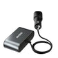 Dudao Autoladegerät 2x USB / 3x Zigarettenanzünder-Splitter schwarz (R1Pro schwarz)