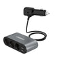 Dudao Autoladegerät 2x USB / 3x Zigarettenanzünder-Splitter schwarz (R1Pro schwarz)