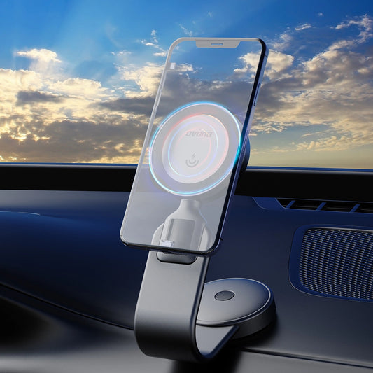 Dudao F21 Pro 15W MagSafe induktives Autoladegerät - Schwarz