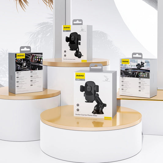 Dudao F2N Smartphone-Halterung für 360°-Lüftungsschlitze - schwarz
