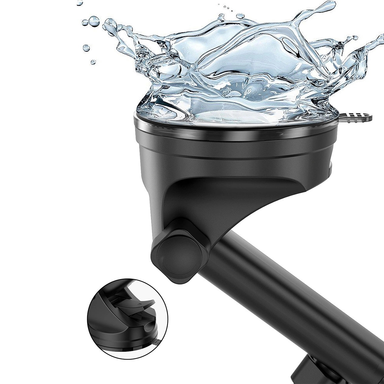 Dudao F5N+ Smartphone-Halterung mit Saugnapf, Schwerkraft - schwarz