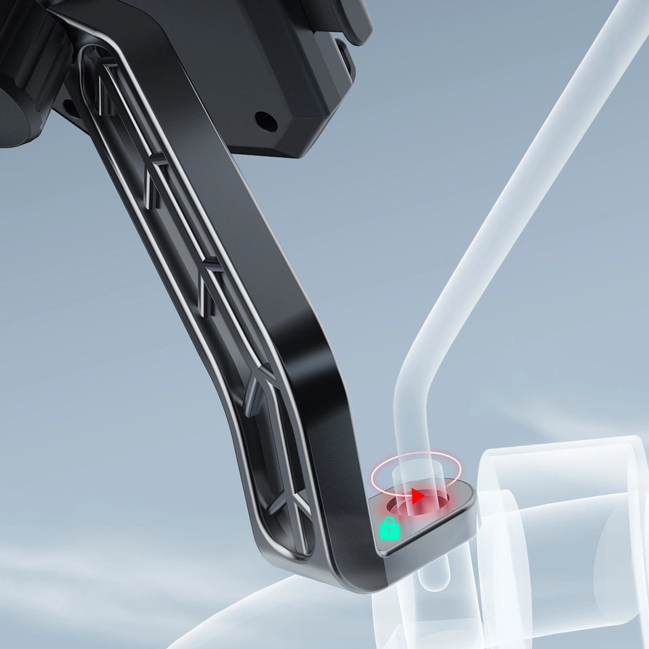 Dudao F7C+ Fahrrad-/Motorrad-Handyhalterung – Schwarz