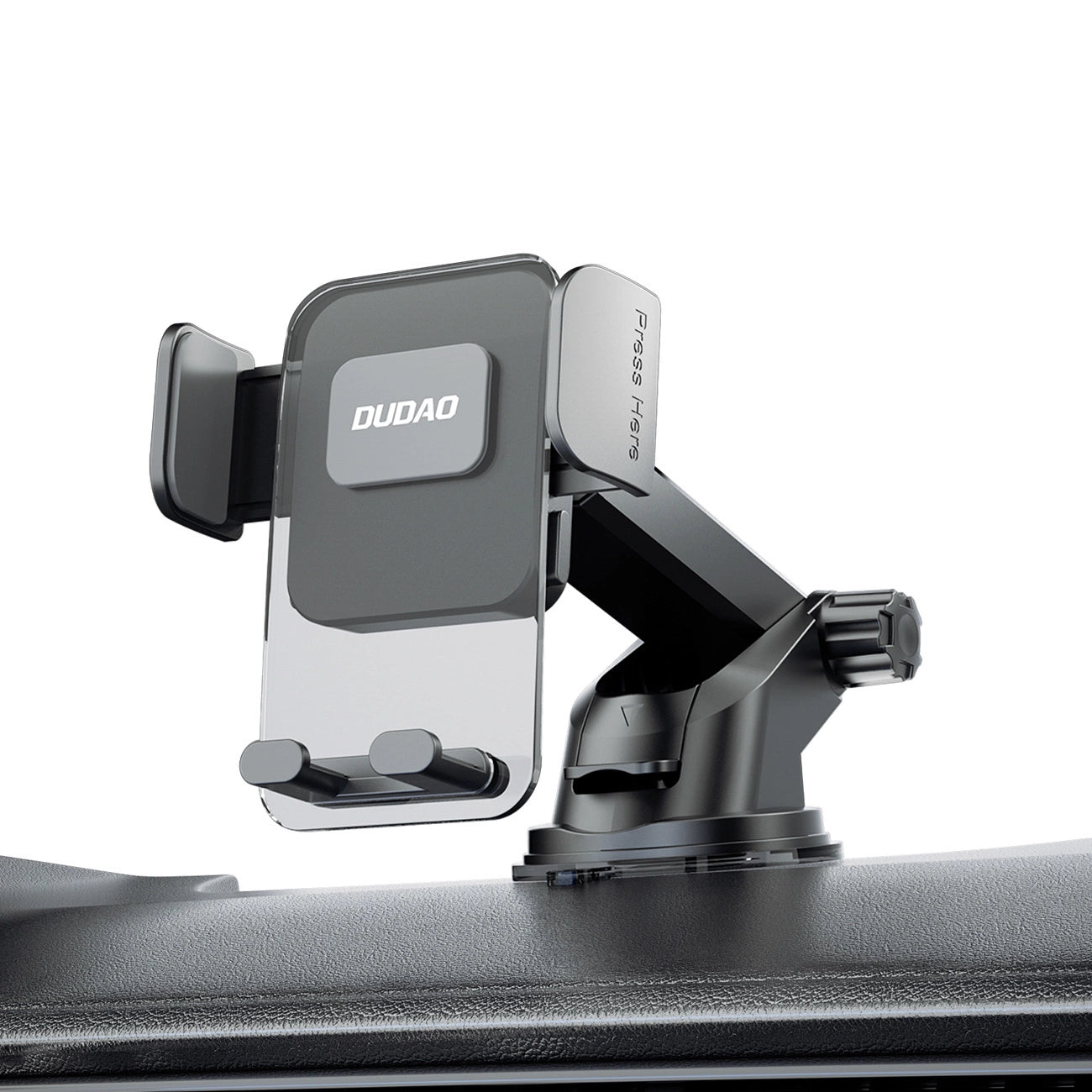 Dudao F8Max+ Autohalterung für Armaturenbrett oder Windschutzscheibe - Schwarz