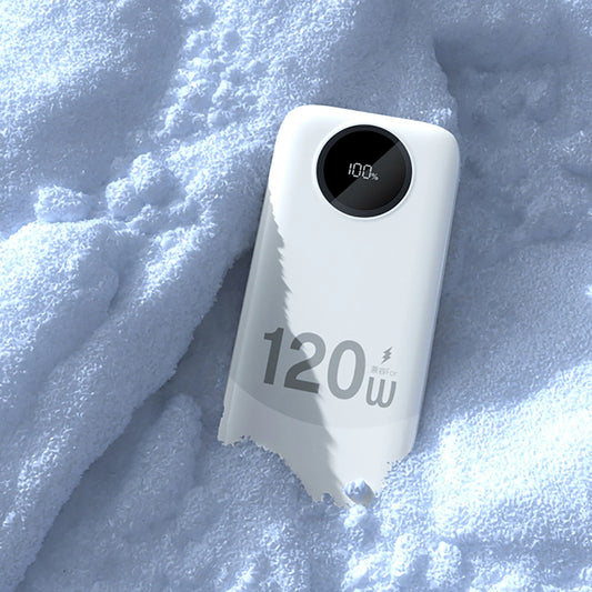 Dudao K13 10000mAh Powerbank mit integriertem Kabel - Weiß