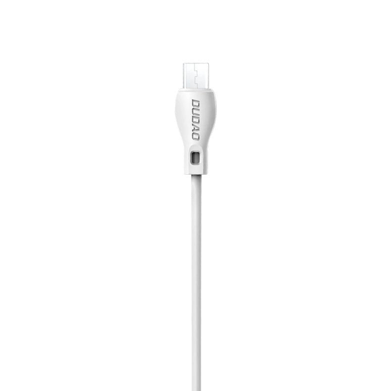 Dudao Kabel Micro USB Kabel 2.4A 2m weiß (L4M 2m weiß)