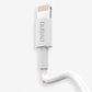 Dudao Kabel USB / Lightning 3A 1m weiß (L1L weiß)