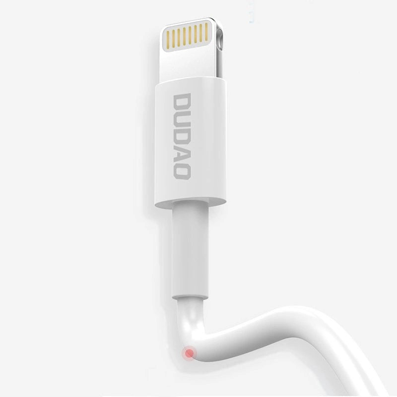 Dudao Kabel USB / Lightning 3A 1m weiß (L1L weiß)