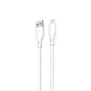 Dudao -Kabel USB / Lightning 3A 1m weiß (L2L 1m weiß)