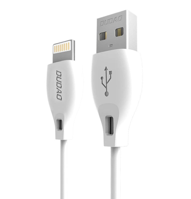 Dudao Kabel USB / Lightning Kabel 2.4A 1m weiß (L4L 1m weiß)
