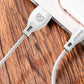 Dudao Kabel USB / Lightning Kabel 2.4A 1m weiß (L4L 1m weiß)