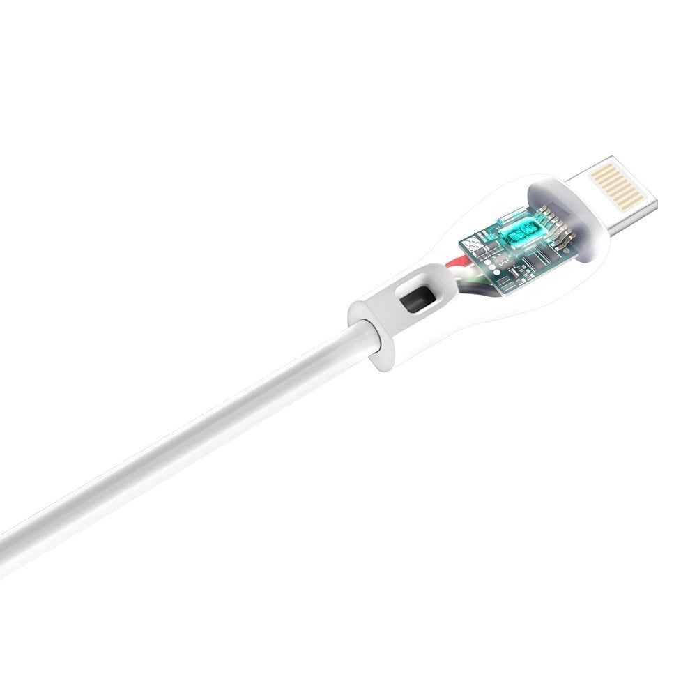 Dudao Kabel USB / Lightning Kabel 2.4A 1m weiß (L4L 1m weiß)