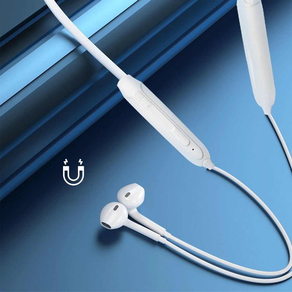 Dudao Kabellose Bluetooth-In-Ear-Kopfhörer mit Magnetverschluss, Weiß (U5B)