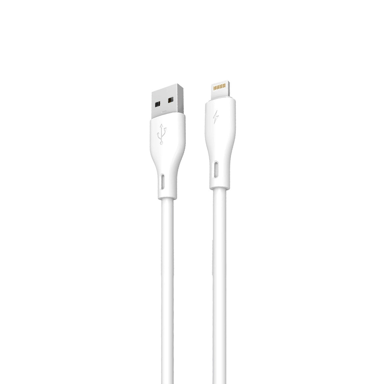 Dudao L2L USB-A / Lightning 3A Kabel 2m - Weiß