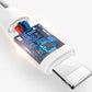 Dudao L2L USB-A / Lightning 3A Kabel 2m - Weiß