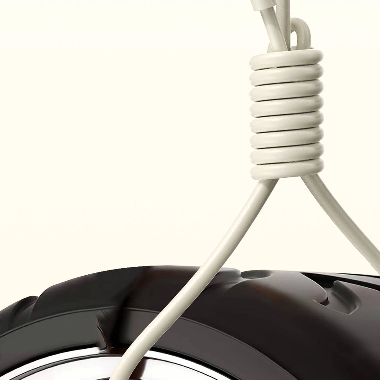 Dudao L7SCC USB-C – USB-C-Kabel 100 W 1 m – Beige