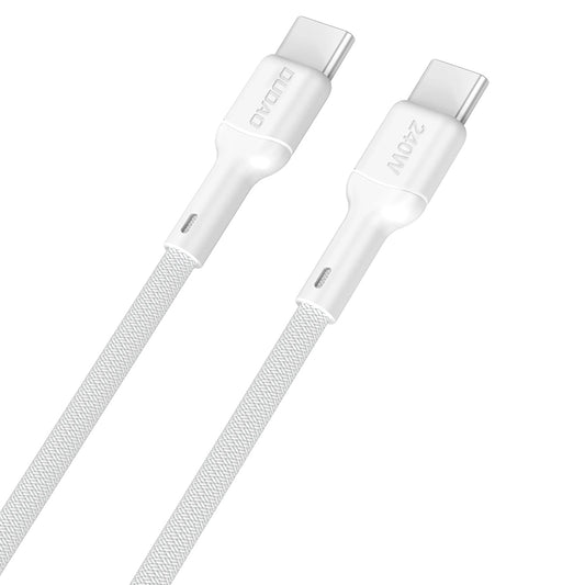 Dudao L9C Max 240W PD USB-C - USB-C 2m Kabel - Weiß