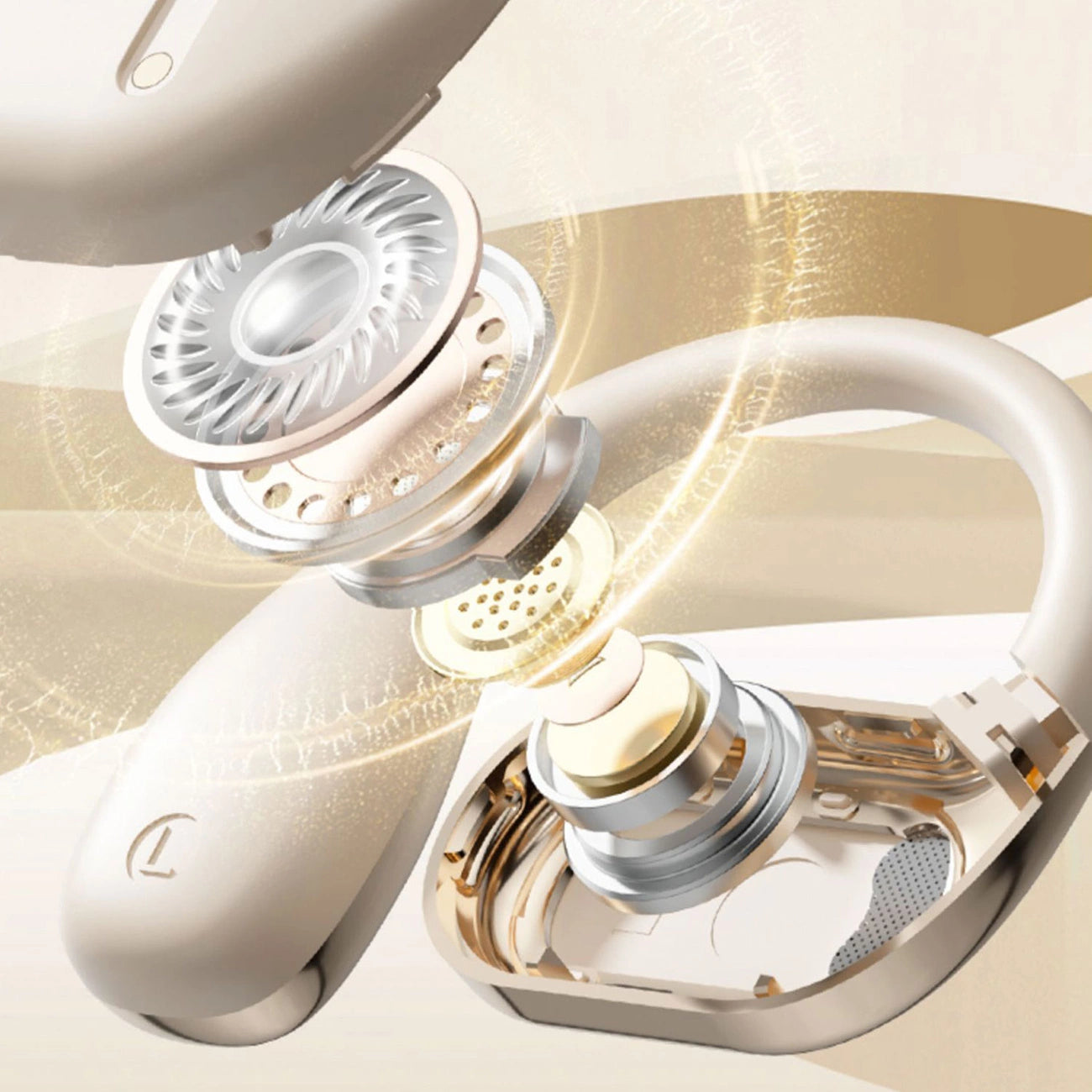 Dudao U17Max OWS Bluetooth-Headset – weiß