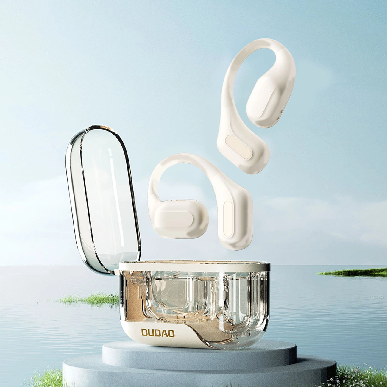 Dudao U17Pro kabellose On-Ear-Kopfhörer mit Bluetooth 5.3 und ANC – Weiß