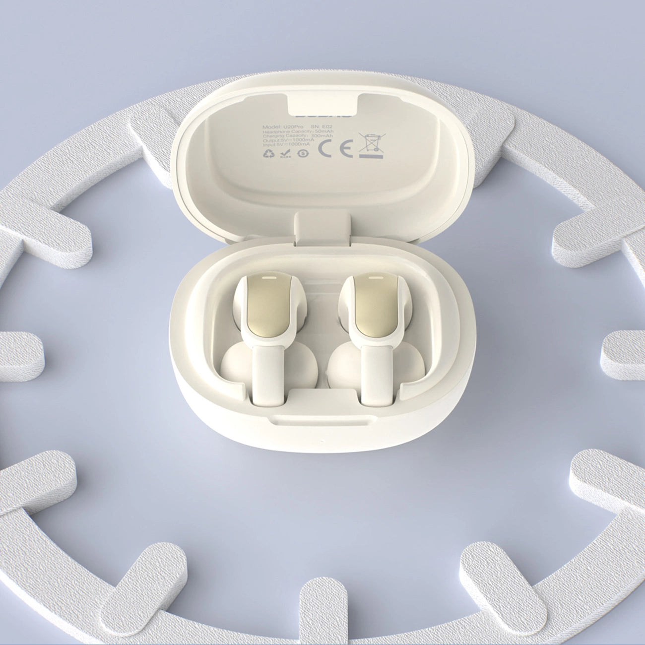 Dudao U20 Pro TWS Bluetooth-Kopfhörer, kabellos, Weiß